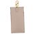 FENDI Pochette Smartphone Pelliccia Beige Tono Oro 7AS047 Auth BA16127V - vista 3