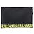 Saffiano Borsa a pochette PRADA in pelle Safiano Nero Argento Auth 206786M - vista 3