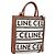 Céline CELINE Small Vertical Cabas Handtasche Canvas 2way Ivory Gold Auth 206883M Golden Roh