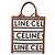 Céline CELINE Small Vertical Cabas Handtasche Canvas 2way Ivory Gold Auth 206883M Golden Roh - Ansicht 2