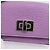 Portafoglio Compatto FENDI Peek A Boo in Pelle Viola Argento 8M0426 Auth LN099M Porpora - vista 12