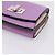 Portafoglio Compatto FENDI Peek A Boo in Pelle Viola Argento 8M0426 Auth LN099M Porpora - vista 8