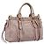 Miu Miu Handtasche Vitellolux 2way Pink Gold Auth 206863A Golden
