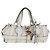 Chloé Chloe Kerala Handtasche aus Leder Weiß Gold authentisch am12715V Golden
