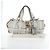 Chloé Chloe Kerala Handtasche aus Leder Weiß Gold authentisch am12715V Golden - Ansicht 27