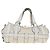 Chloé Chloe Kerala Handtasche aus Leder Weiß Gold authentisch am12715V Golden - Ansicht 3