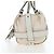Chloé Chloe Kerala Handtasche aus Leder Weiß Gold authentisch am12715V Golden - Ansicht 4