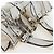 Chloé Chloe Kerala Handtasche aus Leder Weiß Gold authentisch am12715V Golden - Ansicht 7