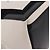 Borsa a Mano Balenciaga Cabas Navy Canvas Bianco Argento 339933 Auth 205373V - vista 13