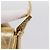 Borsa a tracolla FENDI Mamma Baguette in pelle dorata Auth BA16067SAM D'oro - vista 14