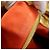 Borsa a tracolla FENDI Mamma Baguette in pelle dorata Auth BA16067SAM D'oro - vista 23