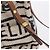 Céline CELINE Small Cabas Tice Hand Bag Canvas 2way White Gold Auth BA15751 Weiß Golden - Ansicht 16