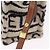 Céline CELINE Small Cabas Tice Hand Bag Canvas 2way White Gold Auth BA15751 Weiß Golden - Ansicht 17