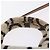 Céline CELINE Small Cabas Tice Hand Bag Canvas 2way White Gold Auth BA15751 Weiß Golden - Ansicht 8