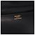 Hermès Bolsa de Ombro HERMES Dolly em Couro Preto e Ouro Auth bs37332 Dourado - vista 20