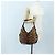 Autre Marque Borsa a tracolla Saint Laurent Mombasa in pelle Harako Beige Gold Auth am12744SAM D'oro - vista 30