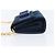 Borsa a tracolla Salvatore Ferragamo Vala Chain in camoscio blu navy e oro Auth 207538 - vista 5