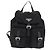 Mochila PRADA Nylon Black Silver Auth 204626V Preto Prata - vista 13