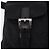 Mochila PRADA Nylon Black Silver Auth 204626V Preto Prata - vista 20