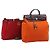 Hermès HERMES Herbag Ad PM Backpack Canvas Leather 2way Orange Gold Auth 204861M Golden