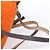 Hermès HERMES Herbag Ad PM Backpack Canvas Leather 2way Orange Gold Auth 204861M Golden - view 13