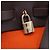 Hermès HERMES Herbag Ad PM Backpack Canvas Leather 2way Orange Gold Auth 204861M Golden - view 20