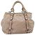 Miu Miu Handtasche Leder 2way Beige Silver Auth 167730A Silber - Ansicht 13