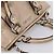 Miu Miu Handtasche Leder 2way Beige Silver Auth 167730A Silber - Ansicht 6