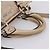 Miu Miu Handtasche Leder 2way Beige Silver Auth 167730A Silber - Ansicht 7