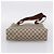 Borsa Tote GUCCI GG Supreme Web Sherry Line PVC Beige Gold 40 02 003 Auth 207471A D'oro - vista 9