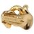 Orecchini Christian Dior Metal Gold Tone Auth ka6502 - vista 4