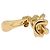 Orecchini Christian Dior Metal Gold Tone Auth ka6502 - vista 5