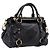 Borsa a mano Miu Miu con fiocco laterale in pelle 2way Nero Oro Auth am12763M D'oro