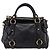Borsa a mano Miu Miu con fiocco laterale in pelle 2way Nero Oro Auth am12763M D'oro - vista 13
