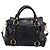 Borsa a mano Miu Miu con fiocco laterale in pelle 2way Nero Oro Auth am12763M D'oro - vista 2
