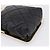 CHANEL Kettenbeutel aus Lammleder Schwarz Goldfarben CC Auth 206632SAV - Ansicht 11