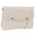 Borsa a Tracolla GUCCI Pelle Bianca Tono Oro 98 46 004 3743 Auth ka6532 Bianco