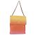 Borsa a tracolla CHANEL Large Hobo Matelasse con catena in pelle di vitello Orange Auth ka6476SAM Arancione