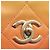 Borsa a tracolla CHANEL Large Hobo Matelasse con catena in pelle di vitello Orange Auth ka6476SAM Arancione - vista 14