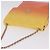 Borsa a tracolla CHANEL Large Hobo Matelasse con catena in pelle di vitello Orange Auth ka6476SAM Arancione - vista 6