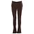 Prada braune Stretch-Ausgestellte Hose