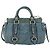 Borsa a Mano Miu Miu Matelassé Vitellolux 2way Verde Oro Auth 202508V D'oro - vista 2