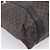 Céline Borsa Tote CELINE Macadam Canvas PVC Pelle Nero Oro Auth 206804 D'oro - vista 13