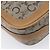 Céline Borsa a tracolla CELINE C Sulky Horse Carriage Coated Canvas Beige Gold Auth 206924 D'oro - vista 14