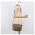 Céline Borsa a tracolla CELINE C Sulky Horse Carriage Coated Canvas Beige Gold Auth 206924 D'oro - vista 27