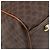 Céline Sac Boston CELINE Macadam PVC Marron Doré Auth gh2383A - vue 12