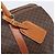 Céline Sac Boston CELINE Macadam PVC Marron Doré Auth gh2383A - vue 15