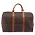 Céline Sac Boston CELINE Macadam PVC Marron Doré Auth gh2383A - vue 3