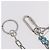 LOUIS VUITTON Portachiavi Ciondolo forma LV metallo Silver MP2619 LV Auth 206379M Argento - vista 9