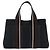 Hermès Bolso de mano HERMES Toroca Horizontal PM Canvas Negro Auth 206842A - vista 2